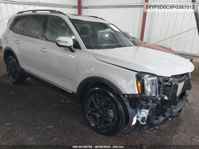 5XYP3DGCXPG387013 2023 Kia Telluride Ex X-Line