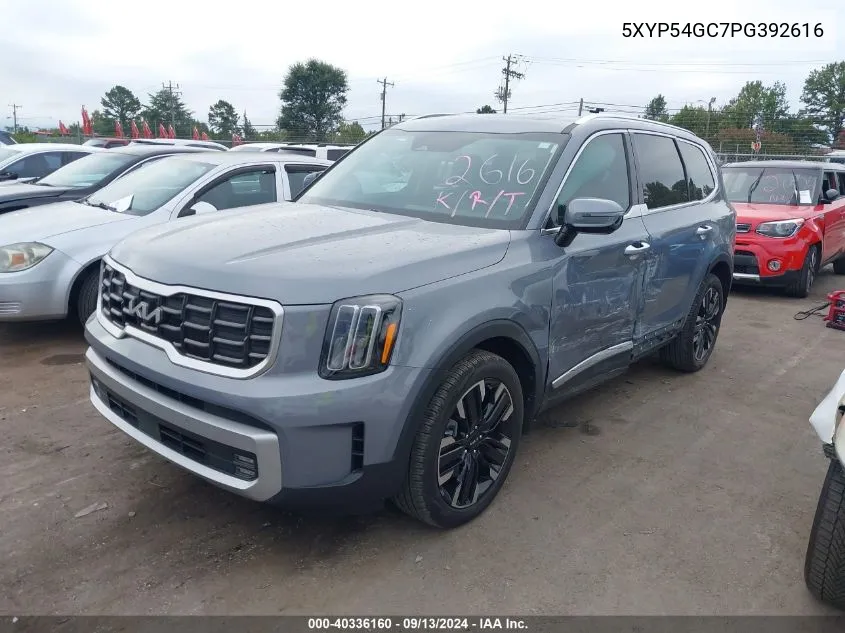 5XYP54GC7PG392616 2023 Kia Telluride Sx