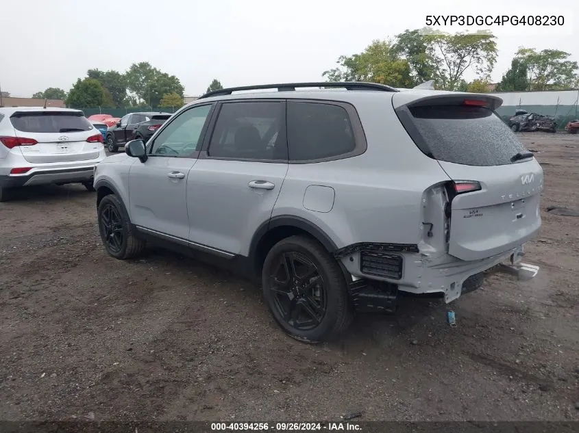 5XYP3DGC4PG408230 2023 Kia Telluride Ex X-Line