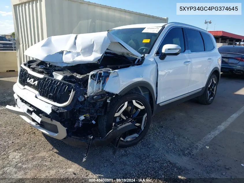 5XYP34GC4PG374645 2023 Kia Telluride Ex