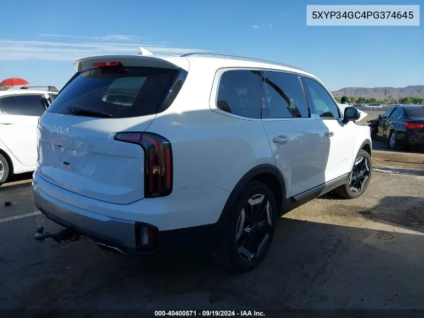 5XYP34GC4PG374645 2023 Kia Telluride Ex