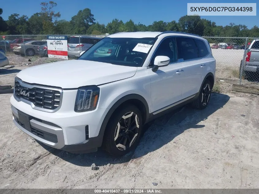 5XYP6DGC7PG344398 2023 Kia Telluride S