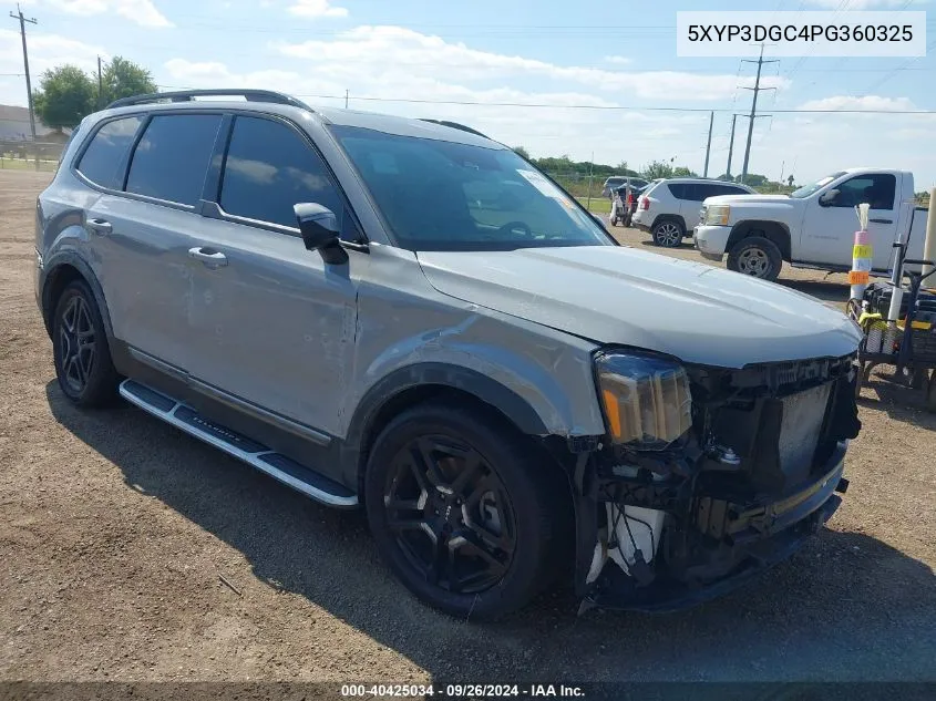 5XYP3DGC4PG360325 2023 Kia Telluride Ex/Ex X-Line