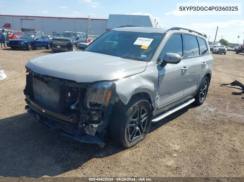 5XYP3DGC4PG360325 2023 Kia Telluride Ex/Ex X-Line