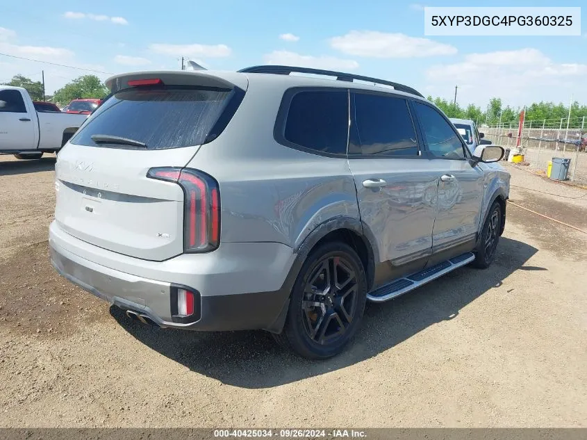 5XYP3DGC4PG360325 2023 Kia Telluride Ex/Ex X-Line