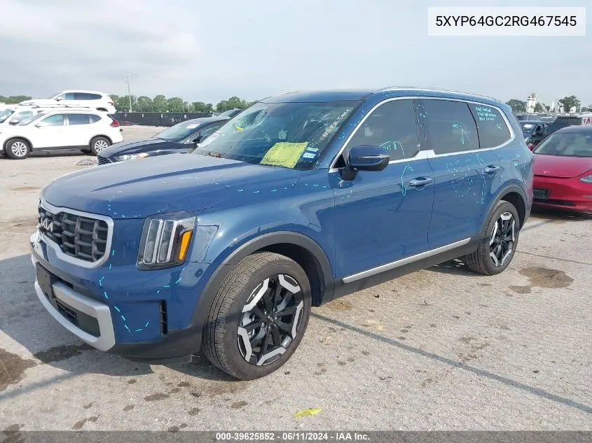 5XYP64GC2RG467545 2024 Kia Telluride S