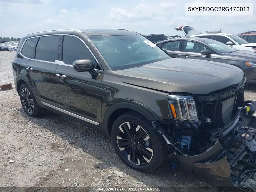 5XYP5DGC2RG470013 2024 Kia Telluride Sx Prestige