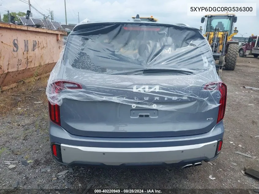 5XYP6DGC0RG536300 2024 Kia Telluride S