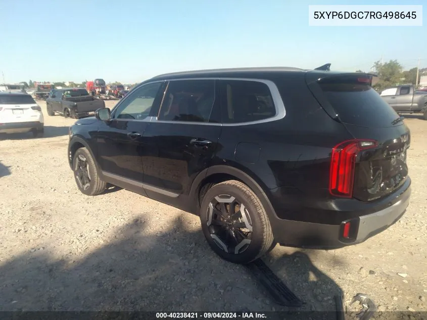 5XYP6DGC7RG498645 2024 Kia Telluride S