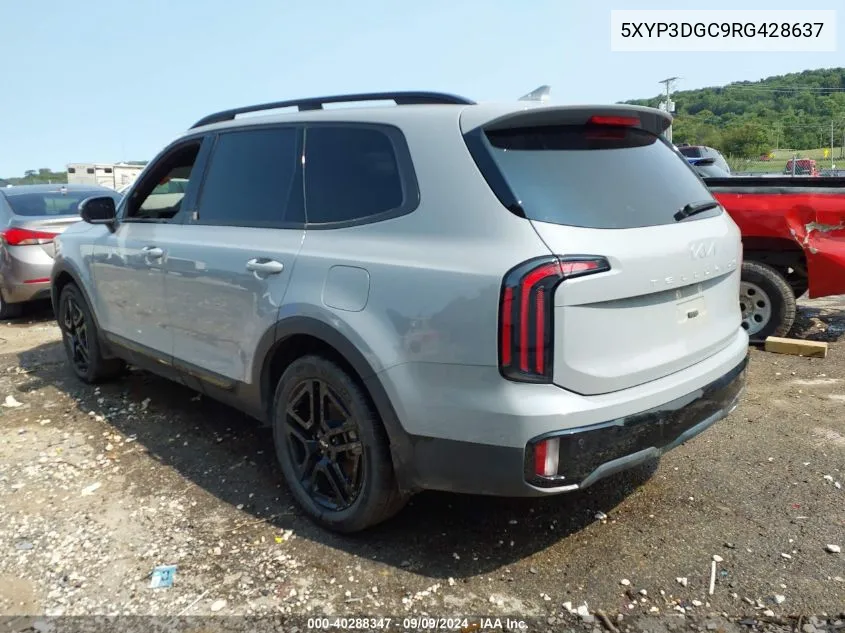 5XYP3DGC9RG428637 2024 Kia Telluride Ex X-Line