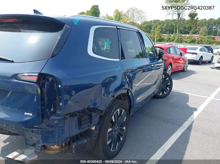 5XYP5DGC2RG420387 2024 Kia Telluride Sx Prestige