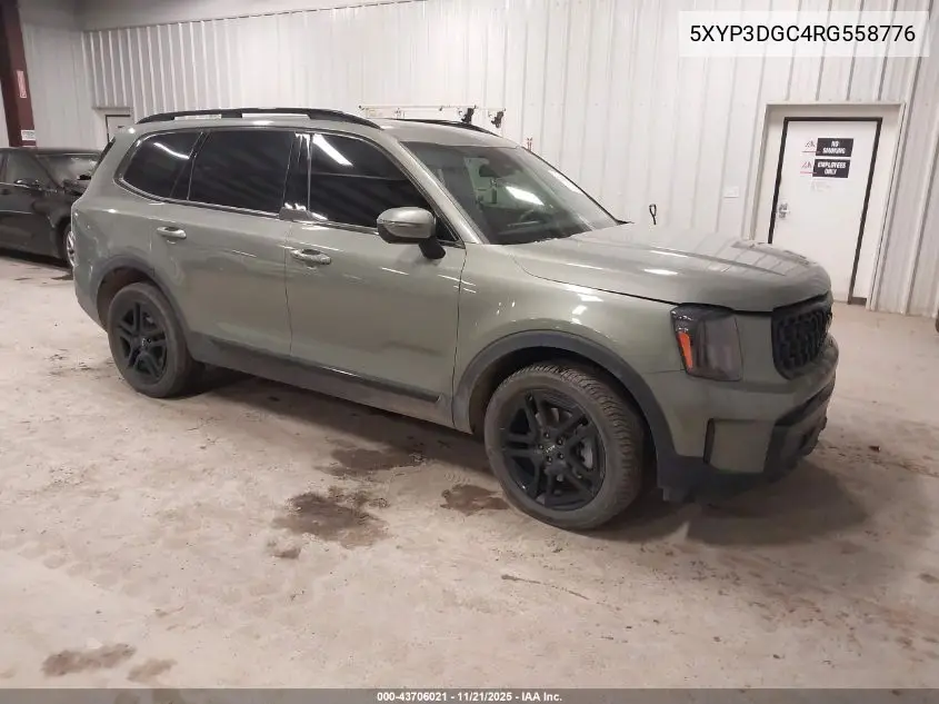5XYP3DGC4RG558776 2024 Kia Telluride Ex X-Line