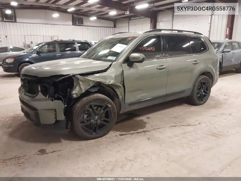 5XYP3DGC4RG558776 2024 Kia Telluride Ex X-Line
