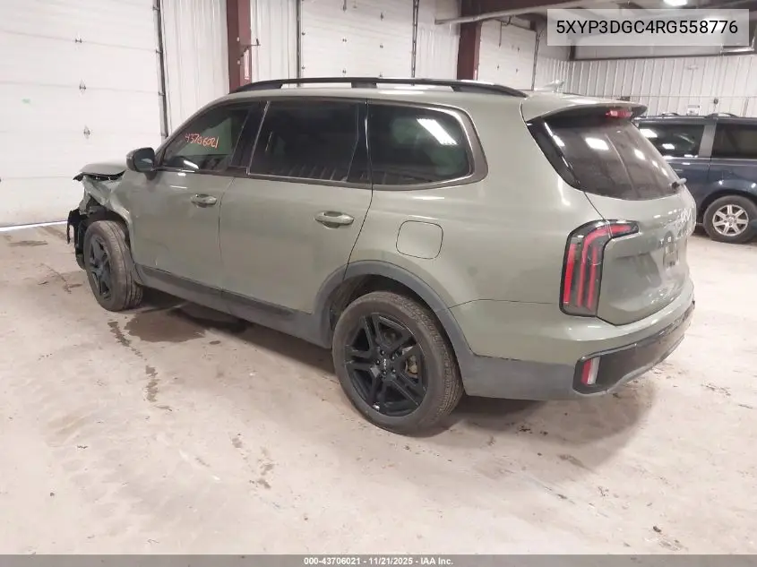 5XYP3DGC4RG558776 2024 Kia Telluride Ex X-Line