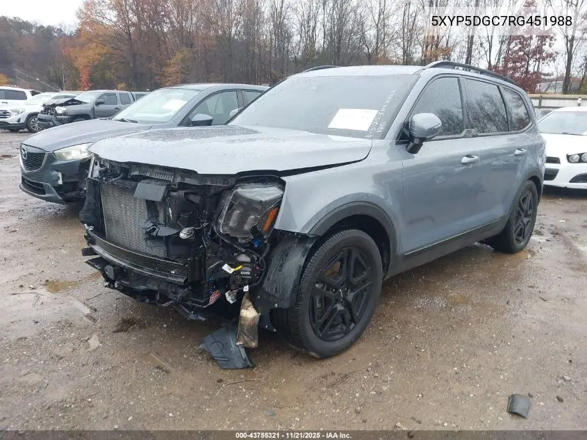 5XYP5DGC7RG451988 2024 Kia Telluride Sx Prestige X-Line