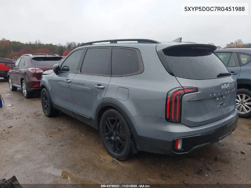 5XYP5DGC7RG451988 2024 Kia Telluride Sx Prestige X-Line