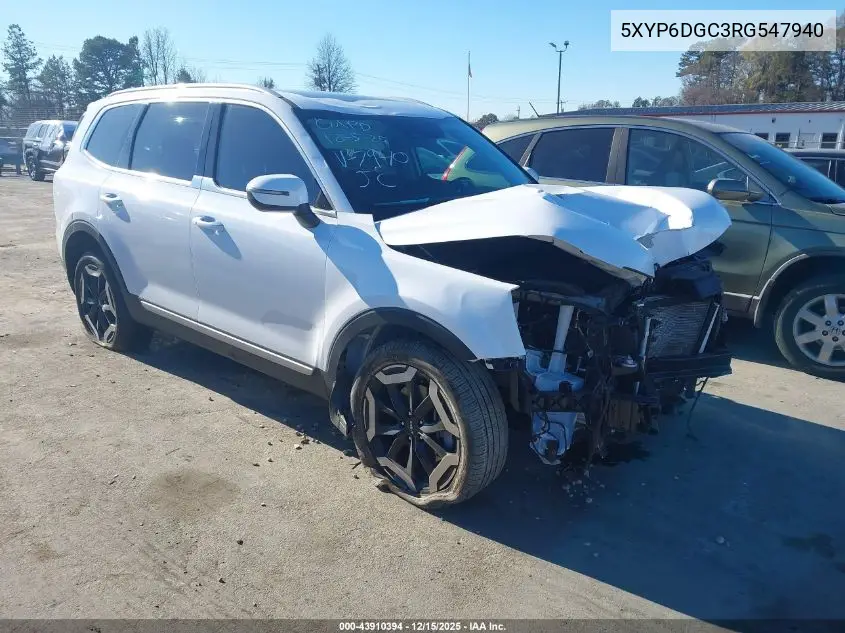 5XYP6DGC3RG547940 2024 Kia Telluride S