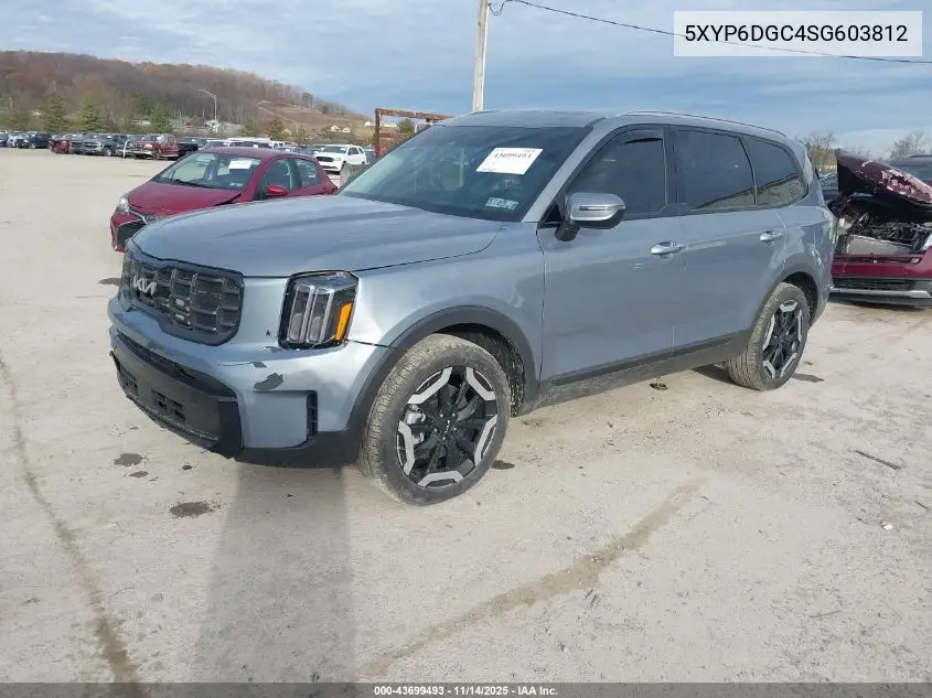 5XYP6DGC4SG603812 2025 Kia Telluride S