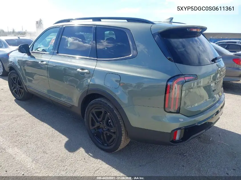 5XYP5DGC0SG611361 2025 Kia Telluride Sx Prestige X-Line