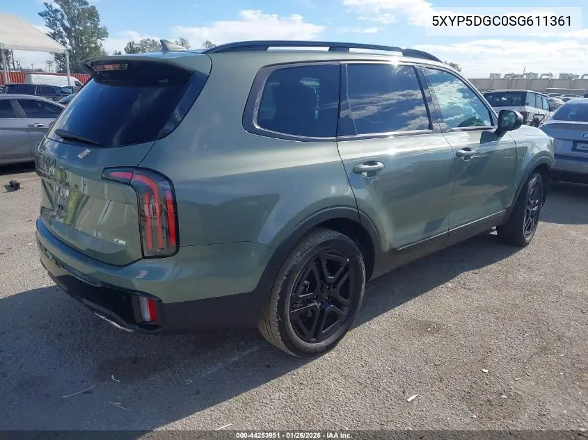 5XYP5DGC0SG611361 2025 Kia Telluride Sx Prestige X-Line