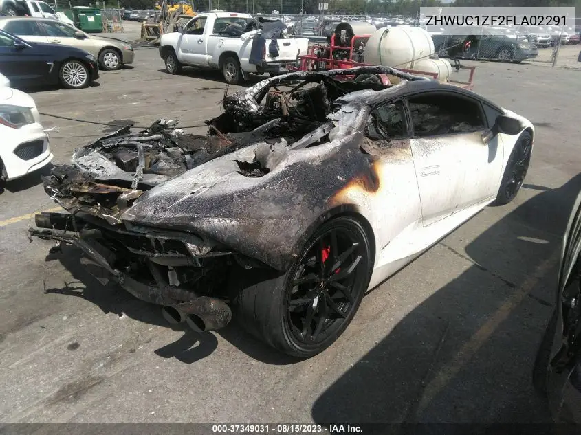 ZHWUC1ZF2FLA02291 2015 Lamborghini Huracan Lp610-4