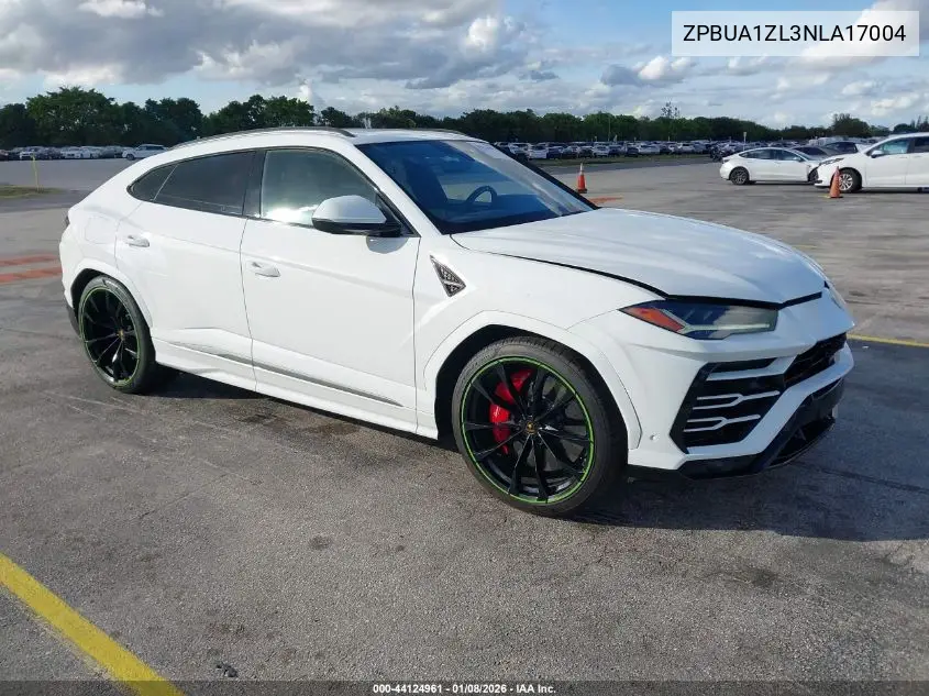 ZPBUA1ZL3NLA17004 2022 Lamborghini Urus