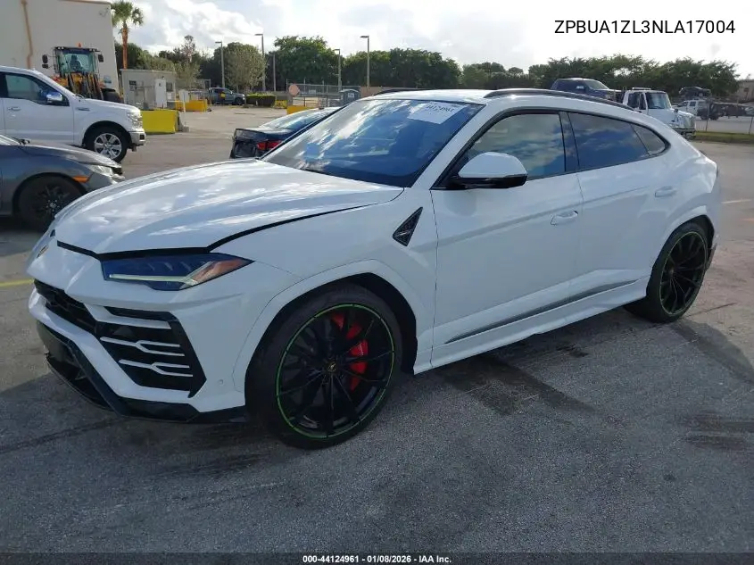 ZPBUA1ZL3NLA17004 2022 Lamborghini Urus