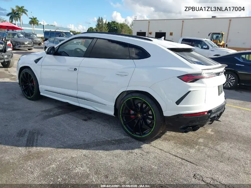 ZPBUA1ZL3NLA17004 2022 Lamborghini Urus