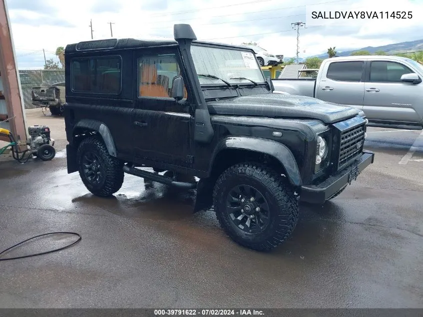 1997 Land Rover Defender VIN: SALLDVAY8VA114525 Lot: 39791622