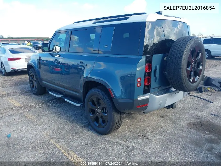 SALEP7EU2L2016854 2020 Land Rover Defender 110 Se