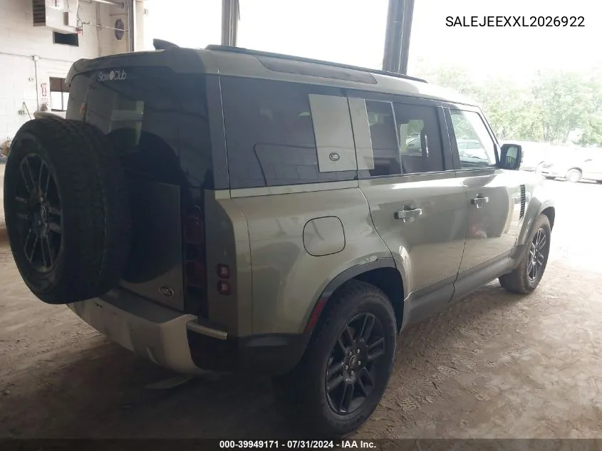 SALEJEEXXL2026922 2020 Land Rover Defender 110 S