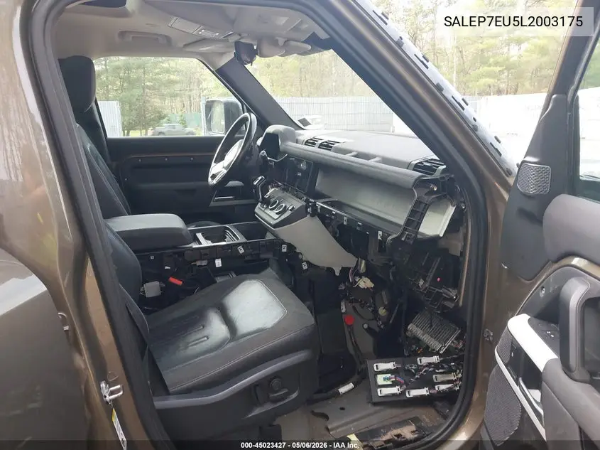 2020 Land Rover Defender 110 Se VIN: SALEP7EU5L2003175 Lot: 45023427