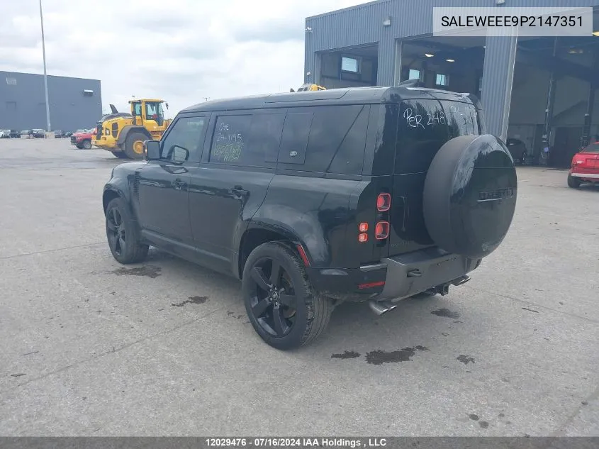 SALEWEEE9P2147351 2023 Land Rover Defender