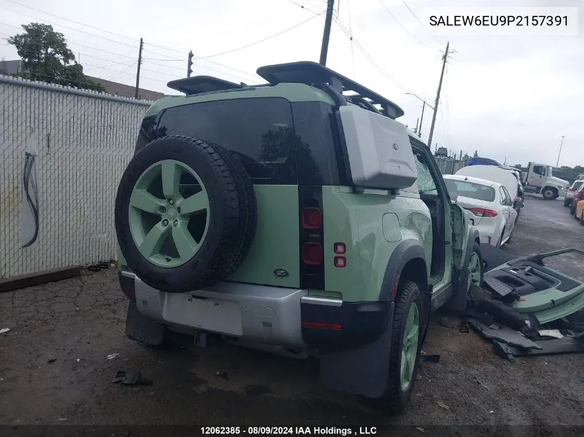 2023 Land Rover Defender VIN: SALEW6EU9P2157391 Lot: 12062385