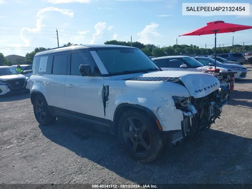 2023 Land Rover Defender 110 Se VIN: SALEPEEU4P2132454 Lot: 40341312