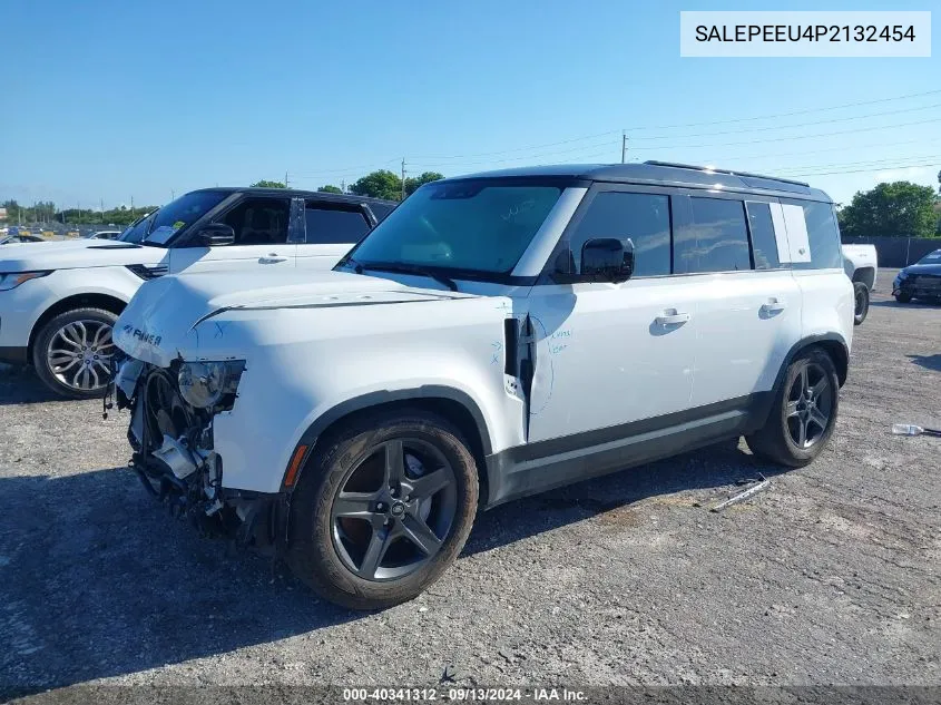 2023 Land Rover Defender 110 Se VIN: SALEPEEU4P2132454 Lot: 40341312