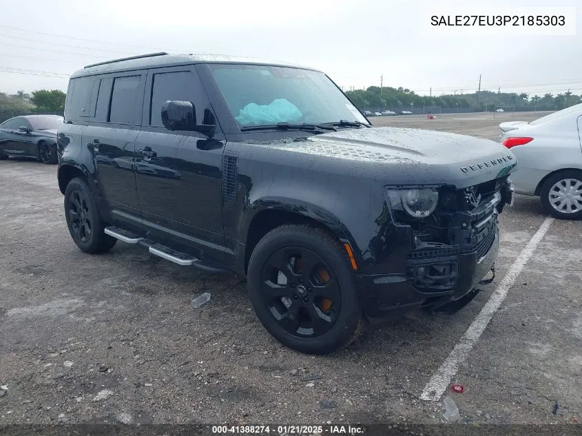 Auction sale of the 2023 Land Rover Defender , vin: SALE27EU3P2185303, lot number: 41388274