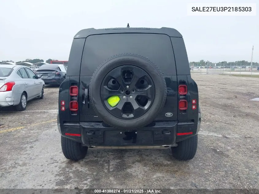 Auction sale of the 2023 Land Rover Defender , vin: SALE27EU3P2185303, lot number: 41388274