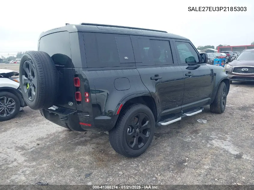 Auction sale of the 2023 Land Rover Defender , vin: SALE27EU3P2185303, lot number: 41388274