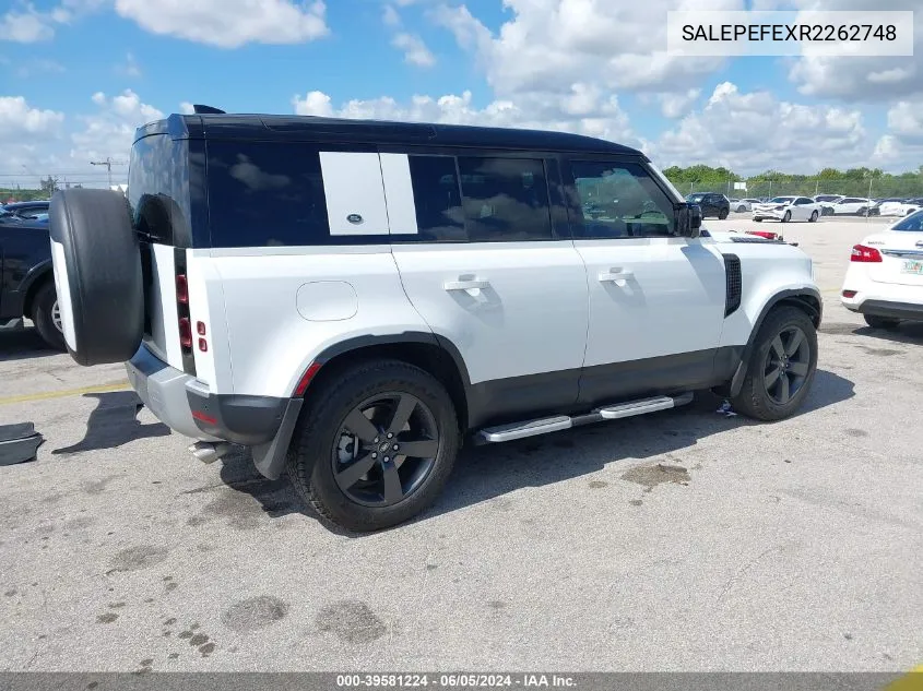 SALEPEFEXR2262748 2024 Land Rover Defender 110 P500 Se