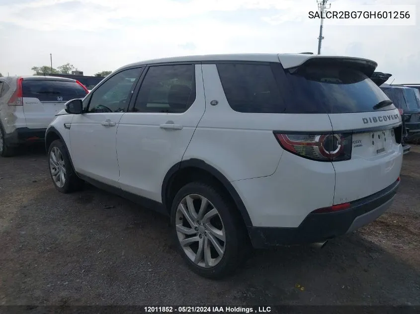 SALCR2BG7GH601256 2016 Land Rover Discovery Sport