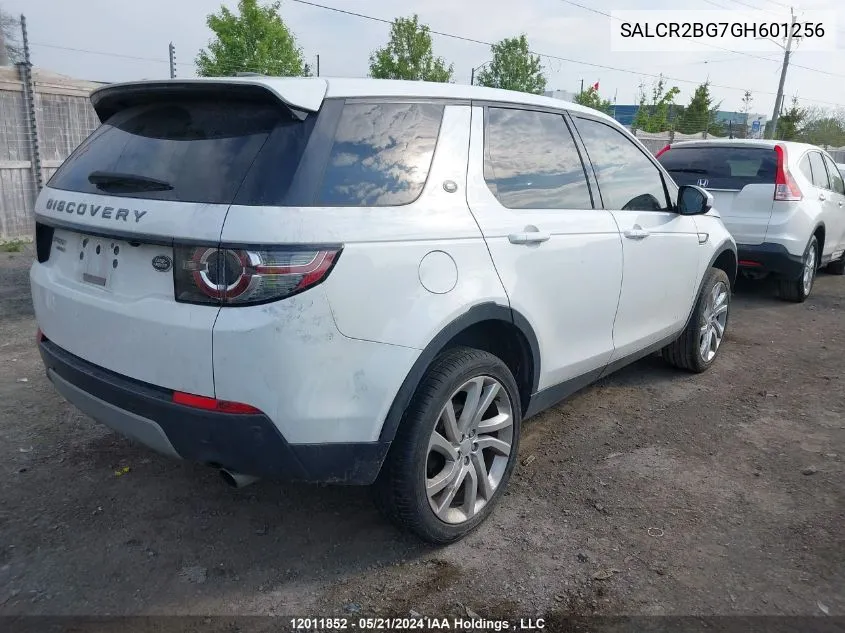 SALCR2BG7GH601256 2016 Land Rover Discovery Sport