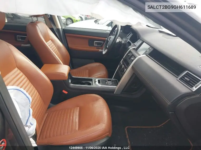 SALCT2BG9GH611689 2016 Land Rover Discovery Sport Hse Luxury