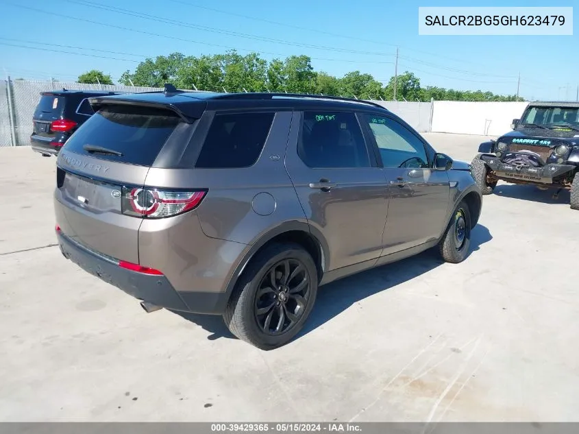 2016 Land Rover Discovery Sport Hse VIN: SALCR2BG5GH623479 Lot: 39429365