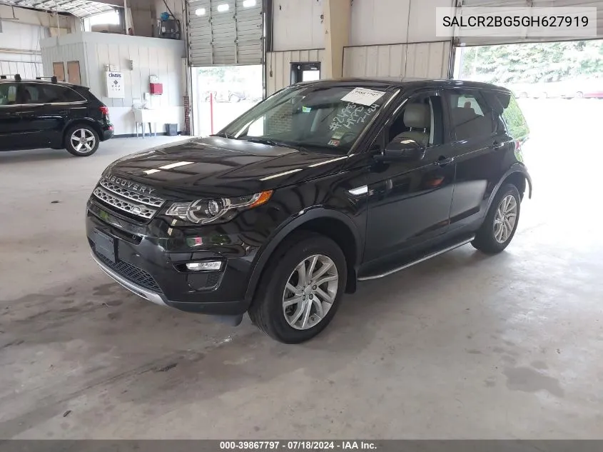 SALCR2BG5GH627919 2016 Land Rover Discovery Sport Hse