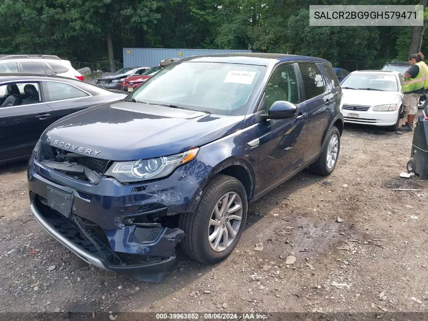 SALCR2BG9GH579471 2016 Land Rover Discovery Sport Hse