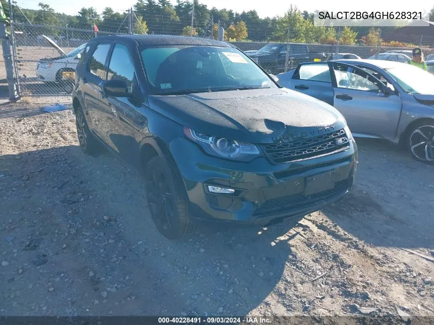 SALCT2BG4GH628321 2016 Land Rover Discovery Sport Hse Lux