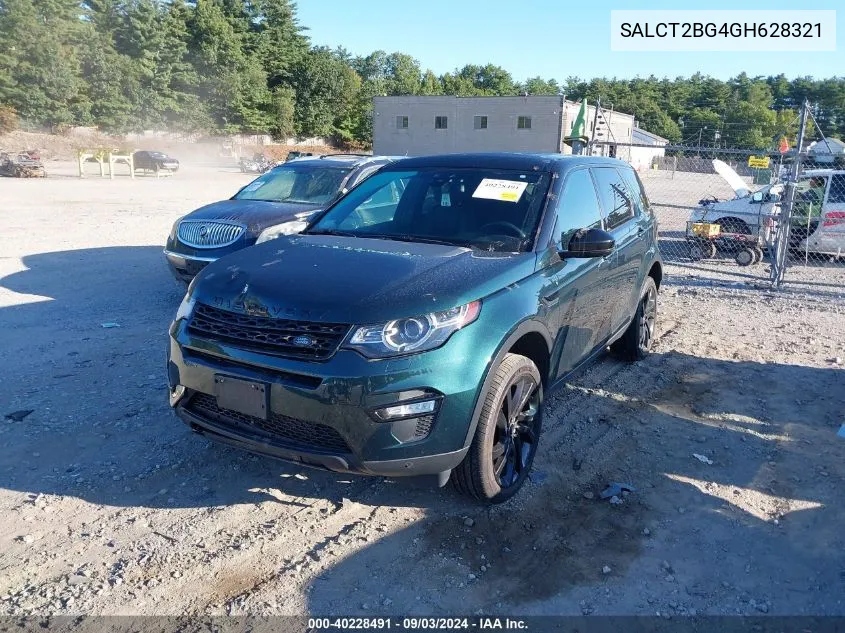 2016 Land Rover Discovery Sport Hse Lux VIN: SALCT2BG4GH628321 Lot: 40228491