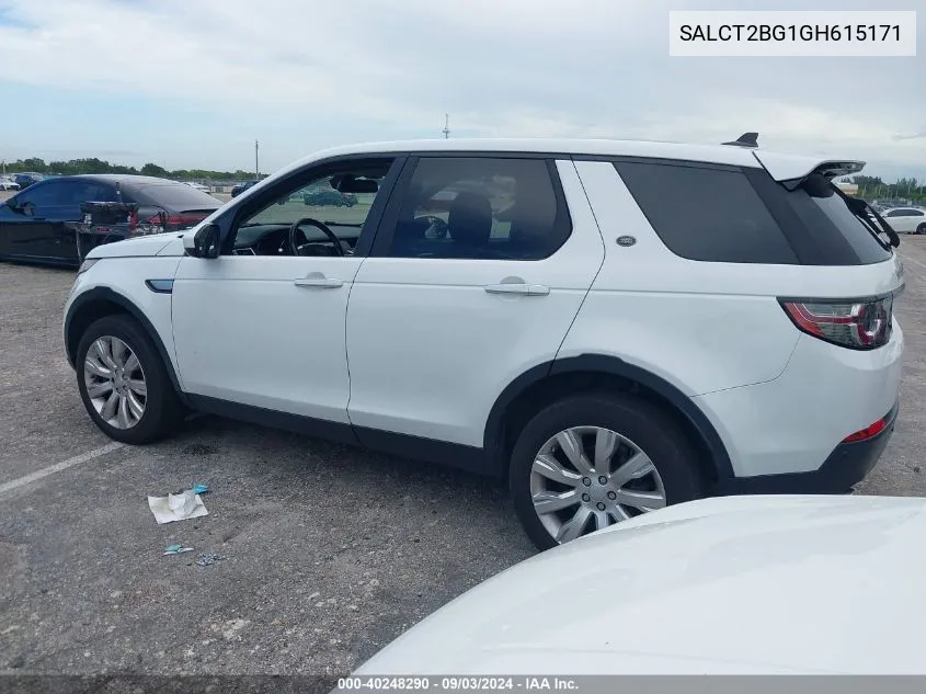 2016 Land Rover Discovery Sport Hse Lux VIN: SALCT2BG1GH615171 Lot: 40248290