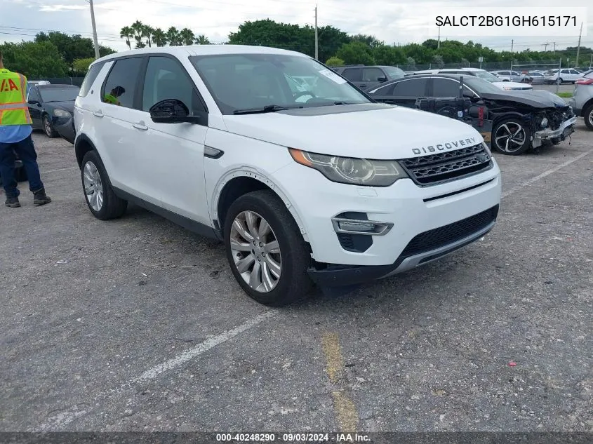 2016 Land Rover Discovery Sport Hse Lux VIN: SALCT2BG1GH615171 Lot: 40248290